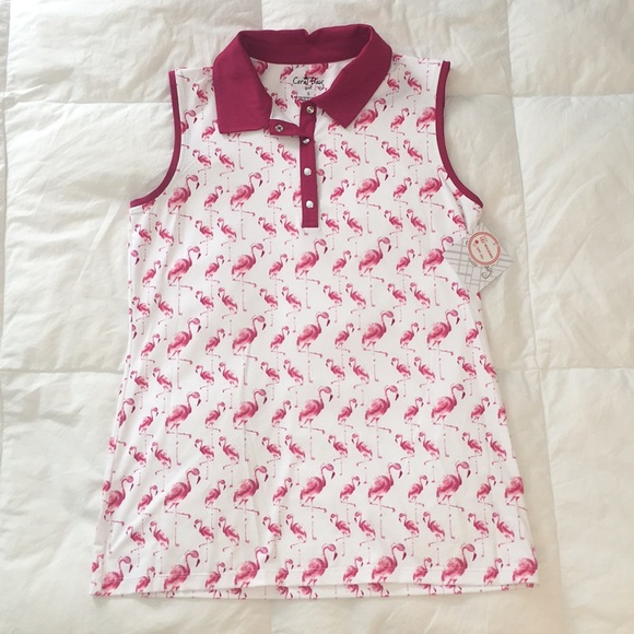 Coral Bay Golf Shirt Flamingo | Poshmark